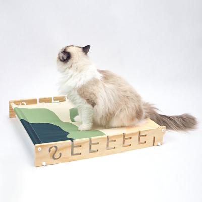 China New Design Breathable Elevated Cooling Pet Dog Bed For Medium Cat And Small Dog for sale