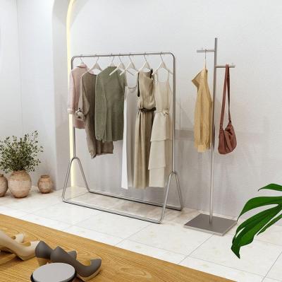 China (Size)Adjustable High End Garment Clothes Rack Rack Hanger Women Clothing Display Clothes Rack Hanger Rack for sale