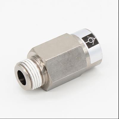 China Building material compressed air source interior and compressor exterior water air check valve thread check valve for sale