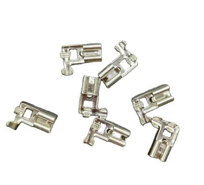 China Electroplating: nickel plating copper socket 6.3 series DJ6211-D6.3a spring plug for sale