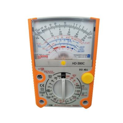 China High Quality Professional Portable 390C 1000V Analogue Multimeter Tester for sale