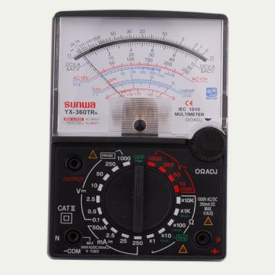 China Regular Analog Voltage Tester 360TRN 0~250mA Measuring Current Range for sale