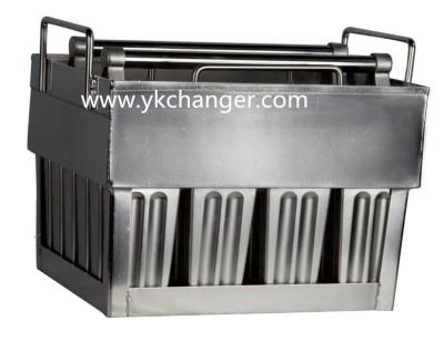 China Freezer tank brine popsicle mold salt water channel mold basket and mold tray stainless for sale