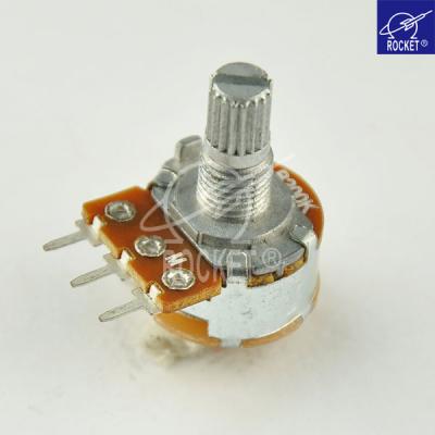 China Center Potentiometers Trigger 2 Band 100k Manganese Taper WH160AK-1 for sale