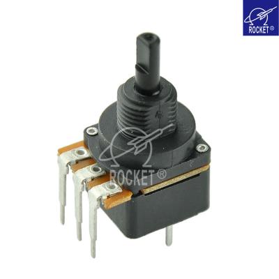 China 50k Rotary Potentiometer Switch WH116AK-4R-2 for sale