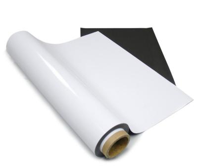 China Industrial magnet magnetic vinyl rolls 0.5mm thick to print on UV printer for sale