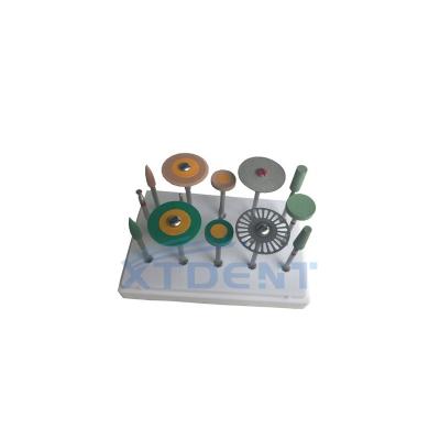 China Dental Areal Dental Polisher Ceramic Diamond Grinding Head Stone Zirconia Ceramics Emax Crowns Grinding Polisher Kit Quick Polishing Burs for sale