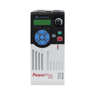 China Brand New Electronic Equipment PowerFlex 525 AC 2.2kW (3Hp) Allen Bradley 25B-D6P0N104 Drive for sale