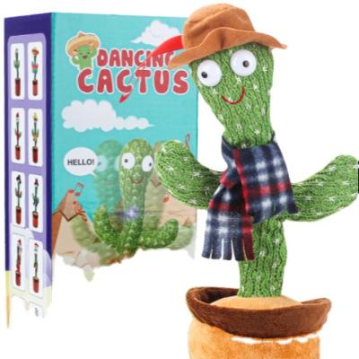 China Singing, Swinging, Magical Cactus Twisting and Dancing Toy Promotion Border Spot for sale