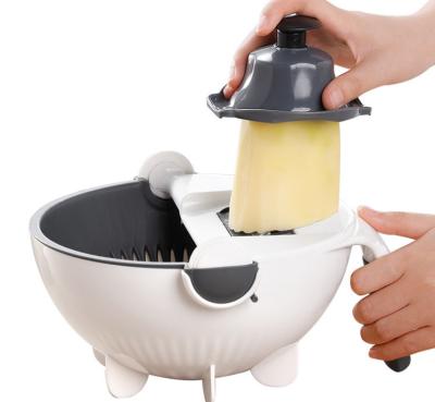 China 2021 Sustainable New Multifunctional Vegetable Kitchen Household Manual Cutter Grater for sale