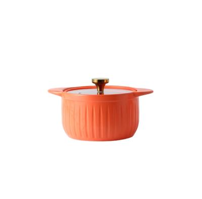 China Nordic creative household ceramic soup pot health preservation viable and high temperature resistance for sale