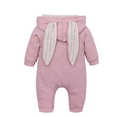 China Comfotable Frontier Children's Autumn New Baby Knitted Jumpsuit Ins Romper Hat Explosive Overalls for sale