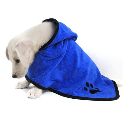 China QUICK DRY Pet Dry Cleaning Microfiber Dog Bath Towel for sale