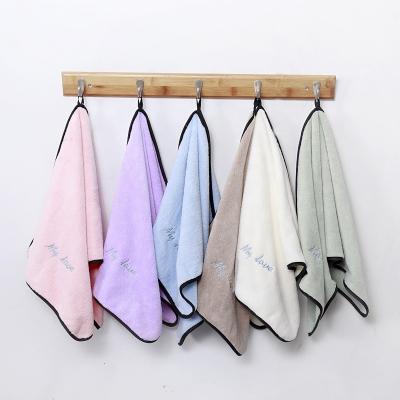 China Cheap Coral Fleece Sale Microfiber Cloth Whole Face Towel QUICK DRY for sale