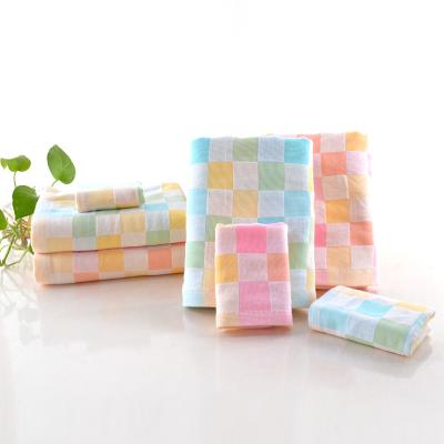 China Baby Handkerchief Gauze Towel QUICK DRY Face for sale