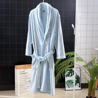 China Wholesale QUICK DRY Microfiber Shawl Collar Bathrobe for sale