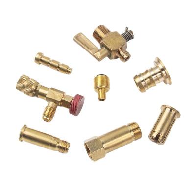 China Customized High Quality CNC Machine Parts Brass Copper CNC Machining Service Te koop