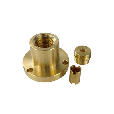 China China Customized OEM Brass Machining Parts Pipe Fitting with CNC Machining for sale