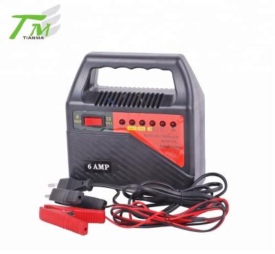 China Popular Automatic Car Battery Charger 12V 4A 6A 8A Acid Lead Battery Charger Auto Car Battery Charger for sale