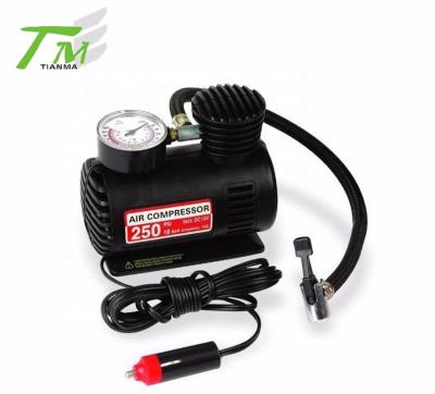 China Tire Pressure Monitor 12v Tire Inflator Mini Car Air Compressor For Car for sale