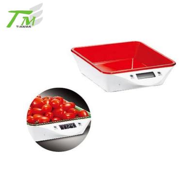 China With Scale Tray Good Helper Kitchen Weight Scale Kitchen Weight Scale Household Food Scale for sale