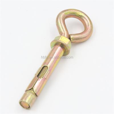 China Q235 2021 China Eye Bolt Sleeve Anchor M10 O Type Metal Anchors Manufacturer for sale