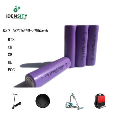 China E-bikes and Scooters 3.7V 3C Rechargeable Discharge 18650 Power Cells EV 2600mAh Brand New Bulk Lithium Ion for sale