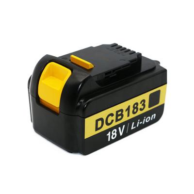 China Power Tools 18V 4Ah Power Tools Lithium Replacement Battery For DeWalt DCB181-XJ DCB547 DCB546 DCB548-XJ DCB206 DCB240 for sale