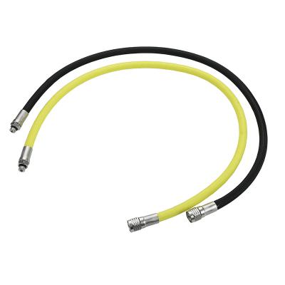 China Factory Direct Low Pressure Braided Hose Scuba Low Pressure Hose Flexible Hoses Yellow/Black for sale