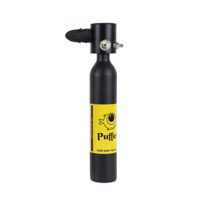 China Custom Wholesale Aluminum Portable Cylinder Small Air Diving Hotdive Mini Scuba Diving Tank for sale