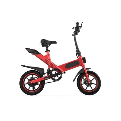 China Mini Chirrey Fashion Bicycle Lithium Battery Electric Bicycle 36V 350W Folding Ebike for sale