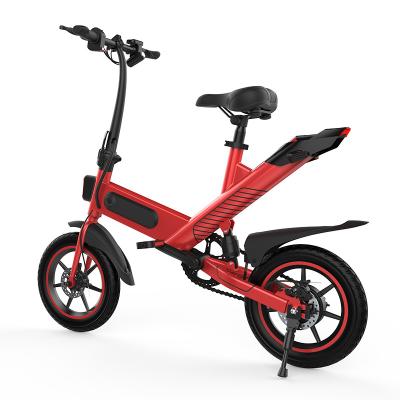 China Warehouse 12 Inch 350W 36V 6Ah/10Ah Poland Electric Bicycle Mini Bike Steel Mini Fold Electric Bike for sale