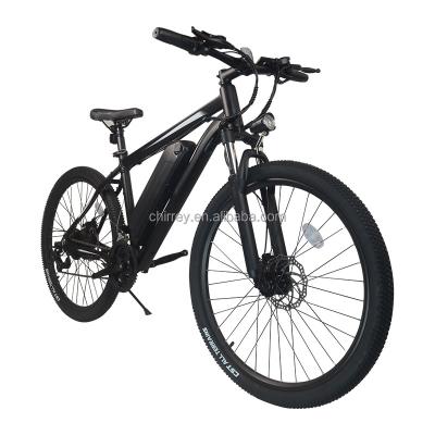 China Cheap Aluminum Alloy Chirrey 26inch Moutain Electric Bike 350W 10.4Ah EMTB For Adult for sale