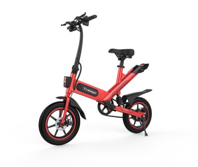 China Standard Chirrey Folding Electric Bike 14Inch 36V OEM&ODM Original Design for sale