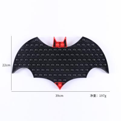 China Puzzle Mental Arithmetic Effort Kid's Math Concentration Halloween Bat Style Big Single Pack Toy Dimple Push Noise Bubble Busy Person Toys Bubbles Toy Children Anti -effort for sale