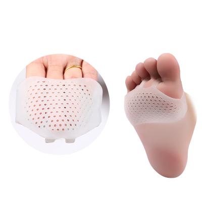 China Comfortable Silicone Honeycomb Forefoot Protector Insoles Women High Heel Shoes Insole Mat Pain Relief Breathable Foot Blister CareToes Insert Protector for sale