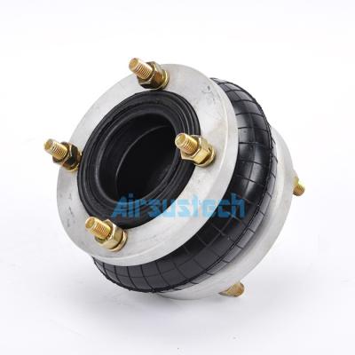 China 150076H-1 Air Spring Actuator 76mm Height 1 Convoluted Industrial Flange Air Shocks for sale