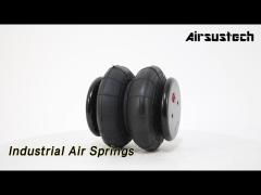 Double Convoluted Industrial Air Springs Airbag Rubber For Test Bench Equipment