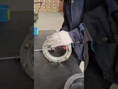 Double Convoluted Rubber Bellows Only for Direct Mounting Flange Rings 