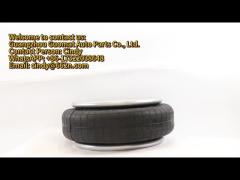 1B53014-1/4 Single Convoluted Air Spring Replace 1B14-350 Goodyear Bellow Air Bag