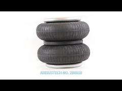 Triangle 6325 4320 Double Rubber Air Spring AIRSUSTECH 2B6910 Total Stroke 185MM