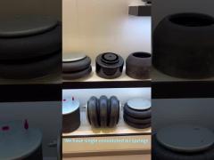 Bulk OEM Air Suspension System Industrial Convoluted Natural Air Rubber Spring