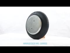 Single Convoluted Rubber Industrial Air Springs M8 Blind Nuts Phoenix SP 1B 07
