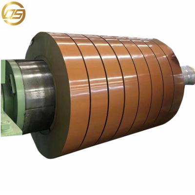 China Making Pipes PPGI / PPGL Slit Coil PPGI Steel Strip PPGL Steel Strip Color Coated Steel Strip for sale