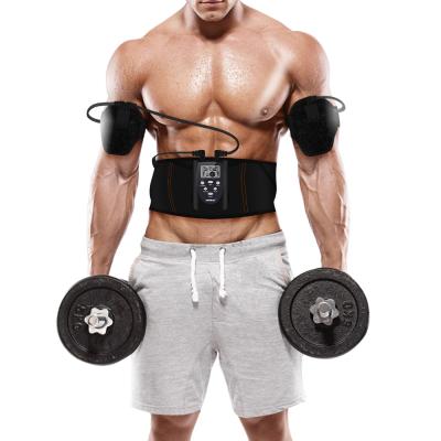 China Body Sunmas Abdominal Muscle Training Belt Massage EMS Ab Stimulator Abs Muscle Toner for sale