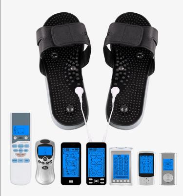 China Electric Vibrating Foot Acupuncture Heather Massage Slipper SUNMAS for sale