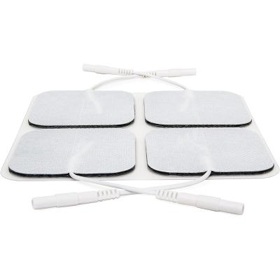 China Body Factory Price Electrode Adhesive Reusable Ten Pads Replacement For Ten Unit EMS Impulse Massage Machine for sale