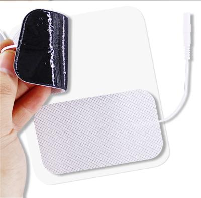 China Body Electrode Adhesive Reusable Ten Pad Replacement For Ten Unit EMS Impulse Massage Machine for sale