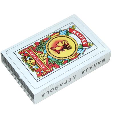 China 2019 OEM High Quality Service Spanish Plastic Playing Cards Gift/Advertising/Game for sale