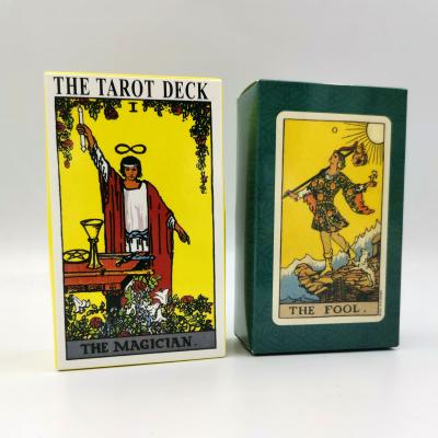 China Gift / Advertisement / Tarot Game Deck Cards English Version Future Telling Fortune Telling Card Board Games for sale